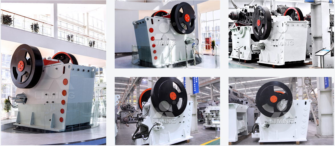 PEW歐版顎式破碎機，時產(chǎn)70-500噸，相對產(chǎn)能小，多用于小型破碎生產(chǎn)線