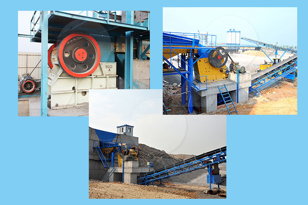 鄂式破碎機生產現場