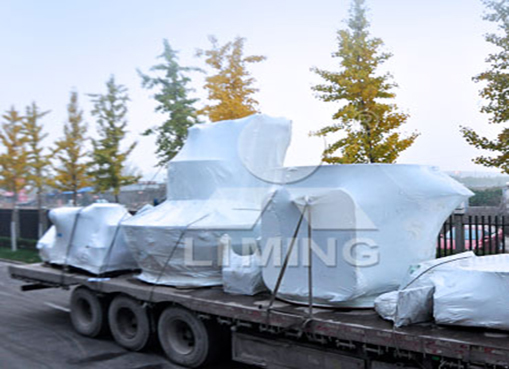 石灰石磨粉機(jī)械設(shè)備發(fā)貨現(xiàn)場