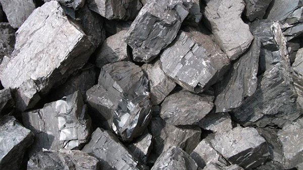 煤矸石破碎現場圖