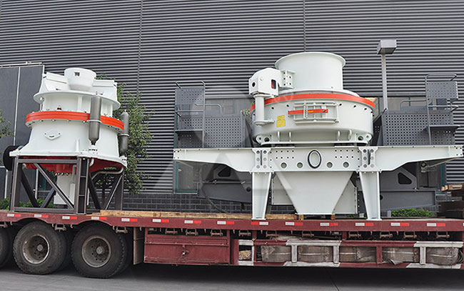 花崗巖制砂機發貨現場