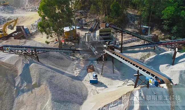 深圳k3移動破碎站生產現場