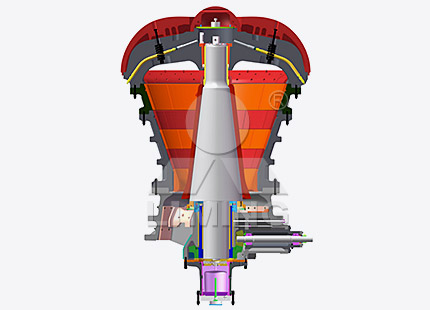 HGT旋回式破碎機工作原理