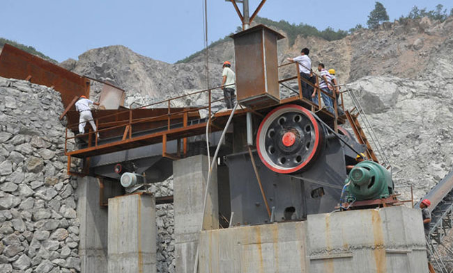甘肅文縣石灰石制砂生產(chǎn)線