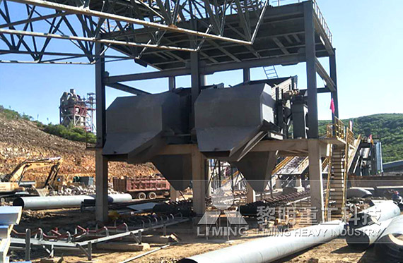 時產700噸石灰石破碎生產線