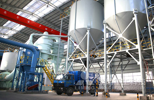 時產5噸鋁電解塊磨粉生產線